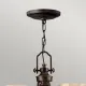 Candelabru Mayflower Hinkley de la Elstead E27, Bronz, Hk-Mayflower3, UK