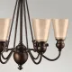 Candelabru Mayflower Hinkley de la Elstead E27, Bronz, Hk-Mayflower6, UK