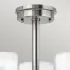 Lustra Plafon Meridian Hinkley de la Elstead G9, Nichel, Hk-Meridian-Sf, UK
