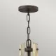 Candelabru Middlefield Hinkley de la Elstead E14, Ruginiu, Hk-Middlefield3, UK
