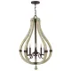 Candelabru Middlefield Hinkley de la Elstead E14, Ruginiu, Hk-Middlefield5, UK