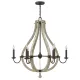 Candelabru Middlefield Hinkley de la Elstead E14, Ruginiu, Hk-Middlefield6, UK