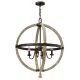 Candelabru Middlefield Hinkley de la Elstead E14, Ruginiu, Hk-Middlefieldp4, UK