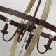 Candelabru Middlefield Hinkley de la Elstead E14, Ruginiu, Hk-Middlefieldp4, UK