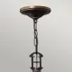 Candelabru Plymouth Hinkley de la Elstead E14, Bronz, Hk-Plymouth3, UK