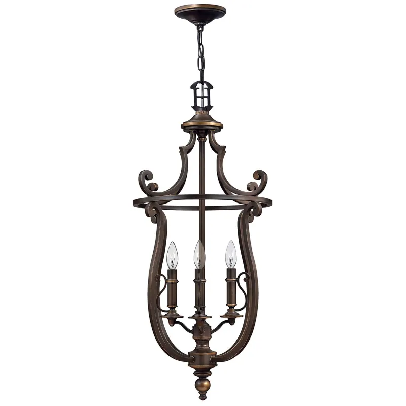 Candelabru Plymouth Hinkley de la Elstead E14, Bronz, Hk-Plymouth4-P, UK