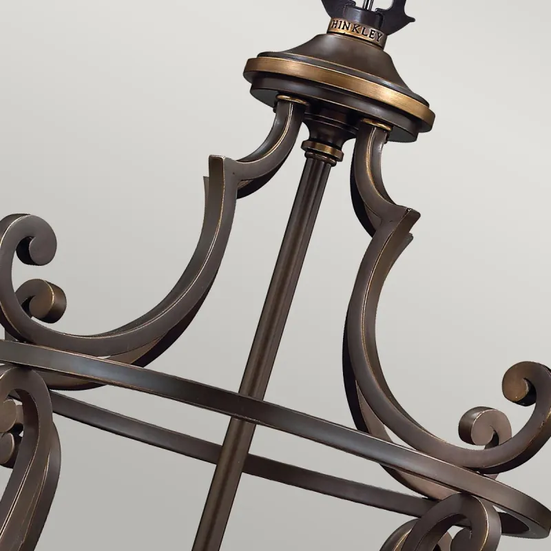 Candelabru Plymouth Hinkley de la Elstead E14, Bronz, Hk-Plymouth4-P, UK