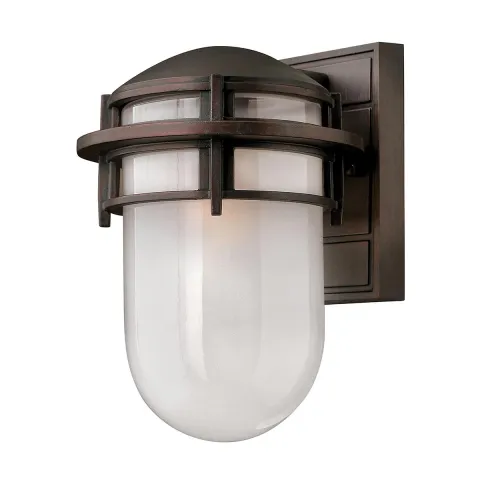 Aplica Exterior Reef Hinkley de la Elstead E27, Bronz, Hk-Reef-Sm-Vz, UK
