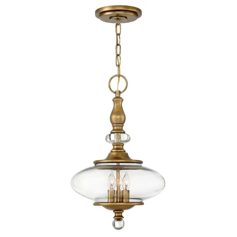 Pendul Wexley Hinkley de la Elstead E14, Alama, Hk-Wexley-3P-Hb, UK