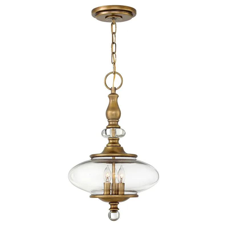 Pendul Wexley Hinkley de la Elstead E14, Alama, Hk-Wexley-3P-Hb, UK