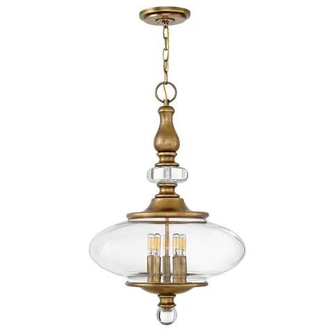 Pendul Wexley Hinkley de la Elstead E14, Alama, Hk-Wexley-5P-Hb, UK