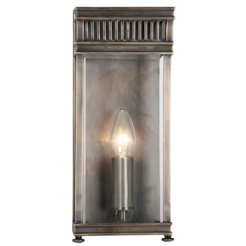 Aplica Exterior Holborn de la Elstead E14, Bronz, Hl7-S-Db, UK