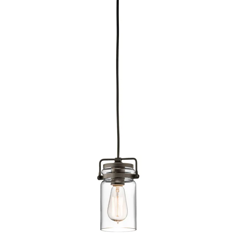 Pendul Brinley Kichler de la Elstead E27, Bronz, Kl-Brinley-Mp-Oz, UK