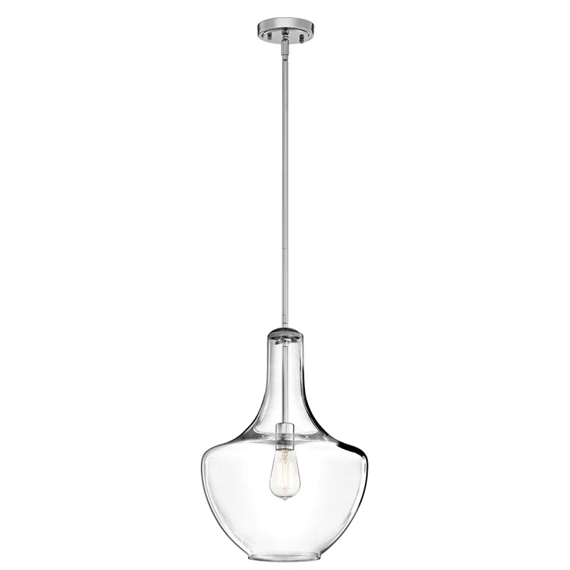 Pendul Everly Kichler de la Elstead E27, Crom, Kl-Everly-P-M-Ch, UK
