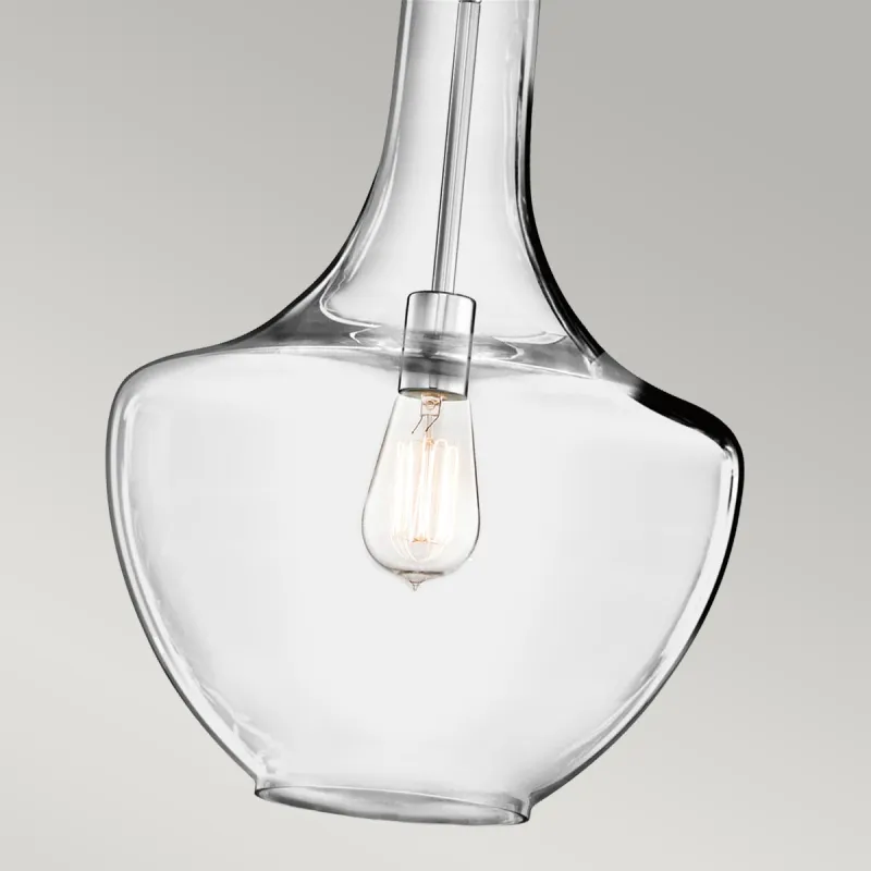 Pendul Everly Kichler de la Elstead E27, Crom, Kl-Everly-P-M-Ch, UK