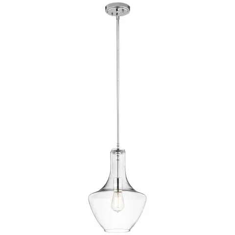 Pendul Everly Kichler de la Elstead E27, Crom, Kl-Everly-P-S-Ch, UK