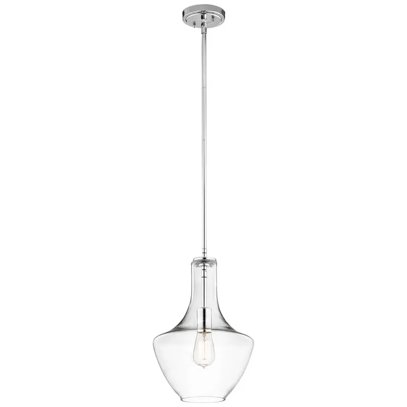 Pendul Everly Kichler de la Elstead E27, Crom, Kl-Everly-P-S-Ch, UK