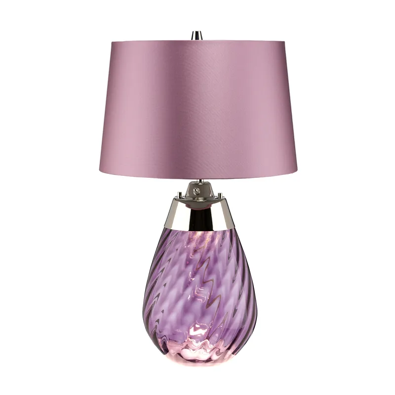 Veioza Lena de la Elstead E27, Roz, Lena-Tl-S-Plum, UK