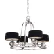 Candelabru Uptown Gotham Quoizel de la Elstead G9, Argintiu, Qz-Gotham4, UK