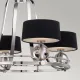 Candelabru Uptown Gotham Quoizel de la Elstead G9, Argintiu, Qz-Gotham4, UK