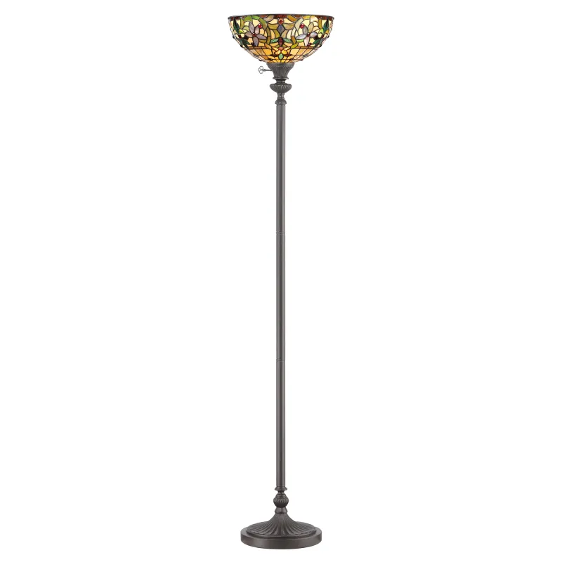 Lampadar Kami Quoizel de la Elstead E27, Bronz, Qz-Kami-Ul, UK