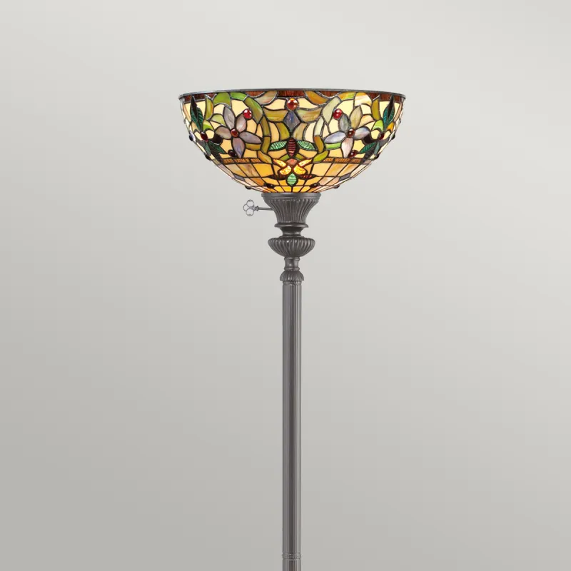 Lampadar Kami Quoizel de la Elstead E27, Bronz, Qz-Kami-Ul, UK