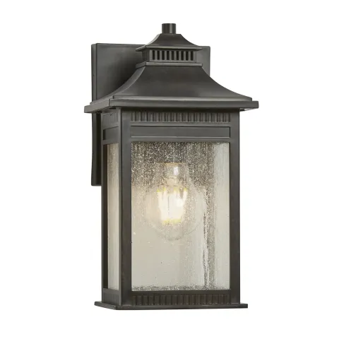 Aplica Exterior Livingston Quoizel de la Elstead E27, Bronz, Qz-Livingston2-S, UK