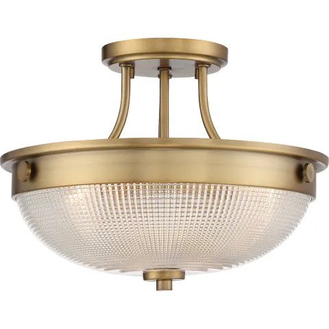 Plafoniera Mantle Quoizel de la Elstead E27, Alama, Qz-Mantle-Sf-Ws, UK