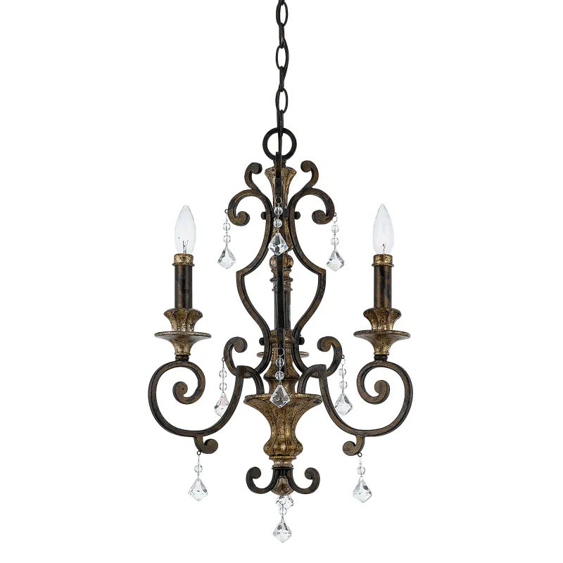 Candelabru Marquette Quoizel de la Elstead E14, Bronz, Qz-Marquette3, UK