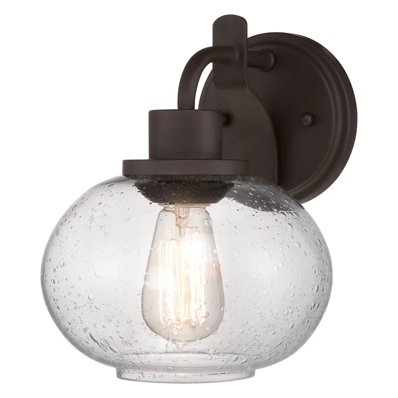 Aplica Trilogy Quoizel de la Elstead E27, Bronz, Qz-Trilogy1, UK