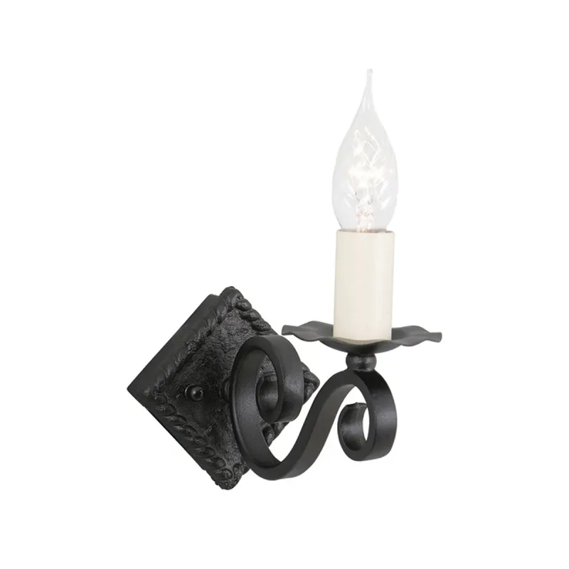 Aplica Rectory de la Elstead E14, Negru, Ry1A-Black, UK