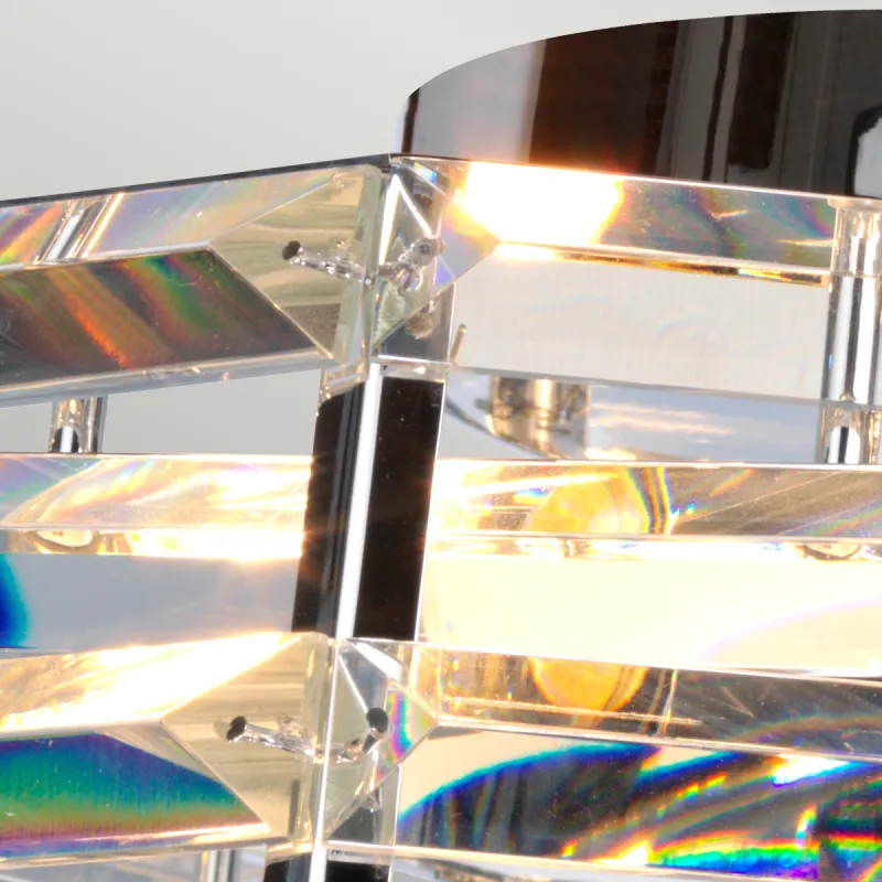 Plafoniera Shoal de la Elstead E27, Nichel, Shoal-F, UK