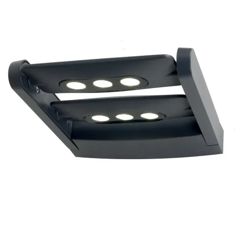 Aplica Exterior Sigmuns de la Elstead LED, Grafit, Sigmund-6W, UK