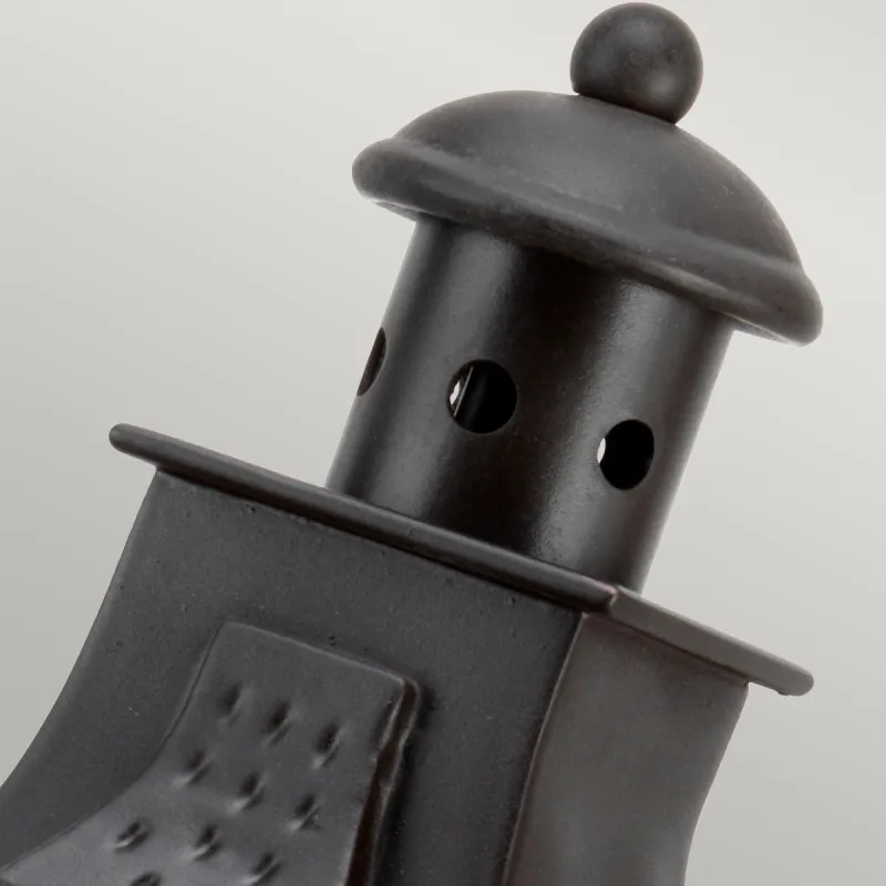 Aplica Exterior Stow de la Elstead E14, Bronz, Stow, UK