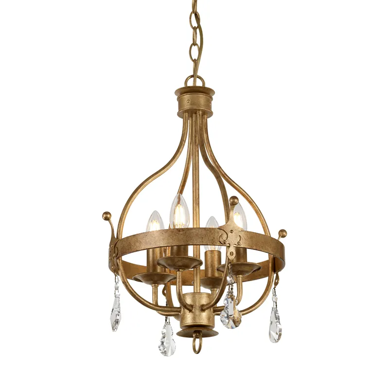 Pendul Windsor de la Elstead E14, Auriu, Windsor4-Gold, UK
