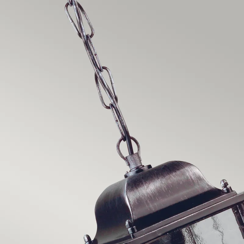 Pendul Exterior Wexford de la Elstead E27, Negru, Wx9, UK