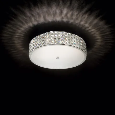 Lustra Plafon Ideal Lux Roma Pl6 G9, Crom, 000657, Italia