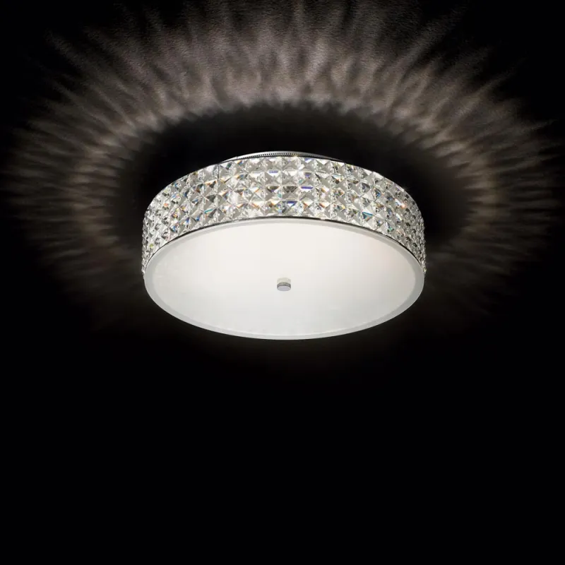 Lustra Plafon Ideal Lux Roma Pl6 G9, Crom, 000657, Italia