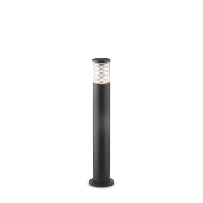 Stalp Ideal Lux Tronco Pt1 H80 Nero E27, Negru, 004723, Italia