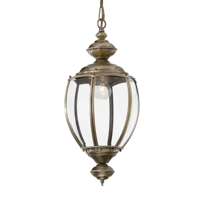 Pendul Ideal Lux Norma Sp1 Brunito E27, Auriu, 005911, Italia
