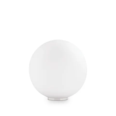 Veioza Ideal Lux Mapa Bianco Tl1 D30 E27, Alb, 009131, Italia