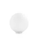 Veioza Ideal Lux Mapa Bianco Tl1 D30 E27, Alb, 009131, Italia