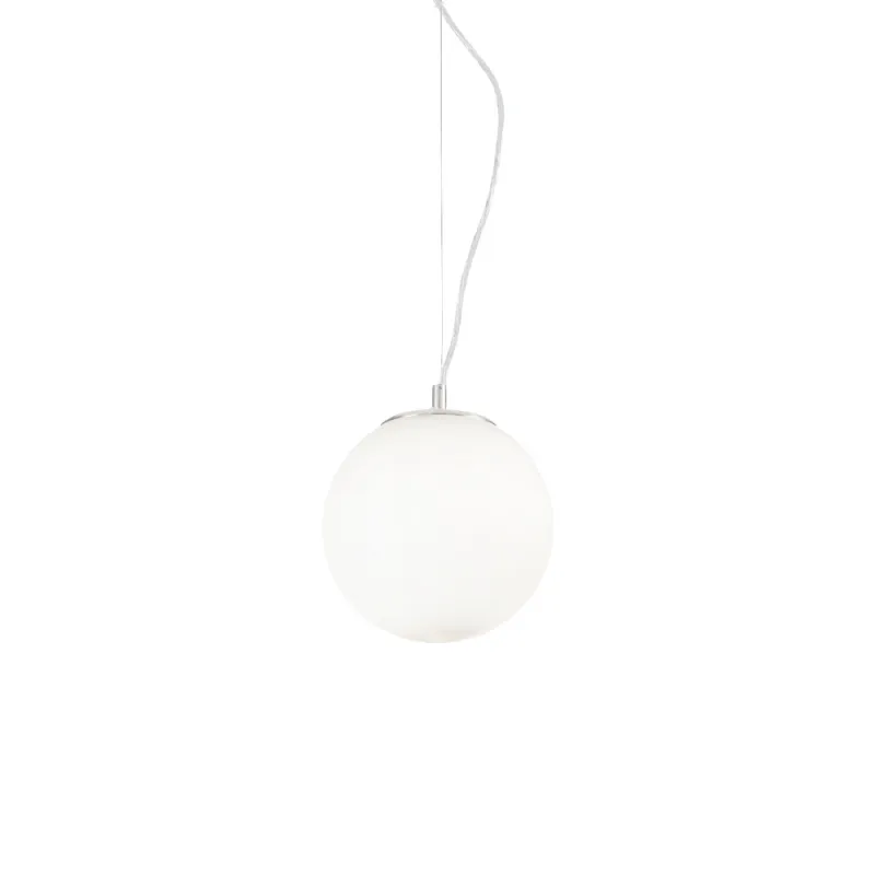 Pendul Ideal Lux Mapa Bianco Sp1 D20 E27, Alb, 009148, Italia