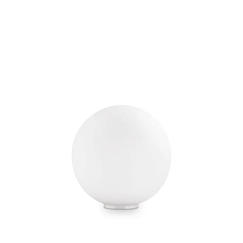 Veioza Ideal Lux Mapa Bianco Tl1 D20 E27, Alb, 009155, Italia