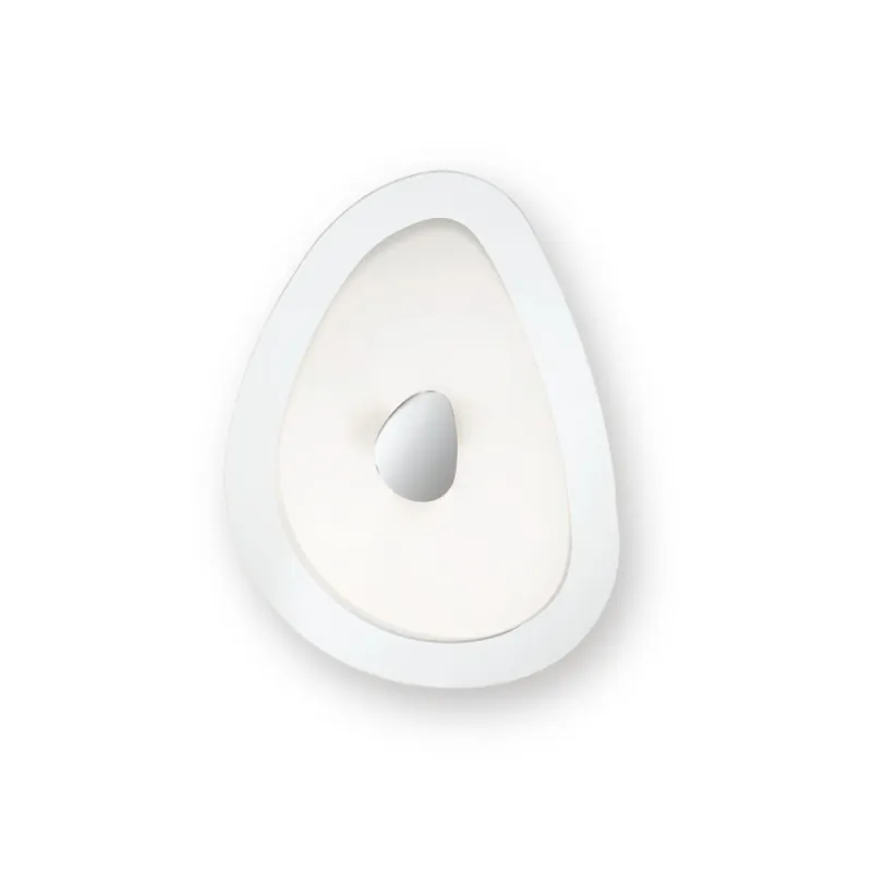 Plafoniera Ideal Lux Geko Pl2 E27, Crom, 010861, Italia