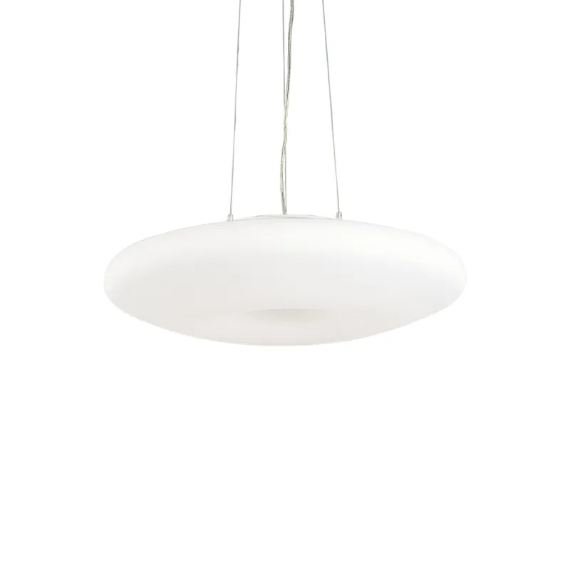 Suspensie Ideal Lux Glory Sp3 D50 E27, Nichel, 019734, Italia