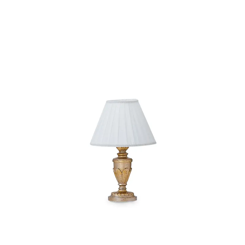 Veioza Ideal Lux Firenze Tl1 Oro Antico E14, Auriu, 020853, Italia
