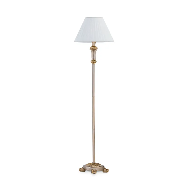 Lampadar Ideal Lux Firenze Pt1 Oro Antico E27, Auriu, 020877, Italia