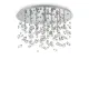 Lustra Plafon Ideal Lux Neve Pl8 Cromo G9, Crom, 022222, Italia