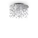 Lustra Plafon Ideal Lux Neve Pl12 Cromo G9, Crom, 022239, Italia